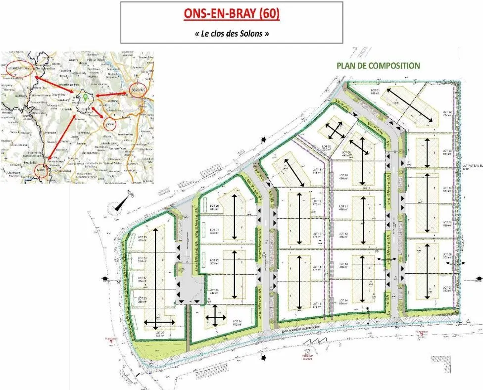 Maison neuve 90 m² à Ons-en-Bray (60650)