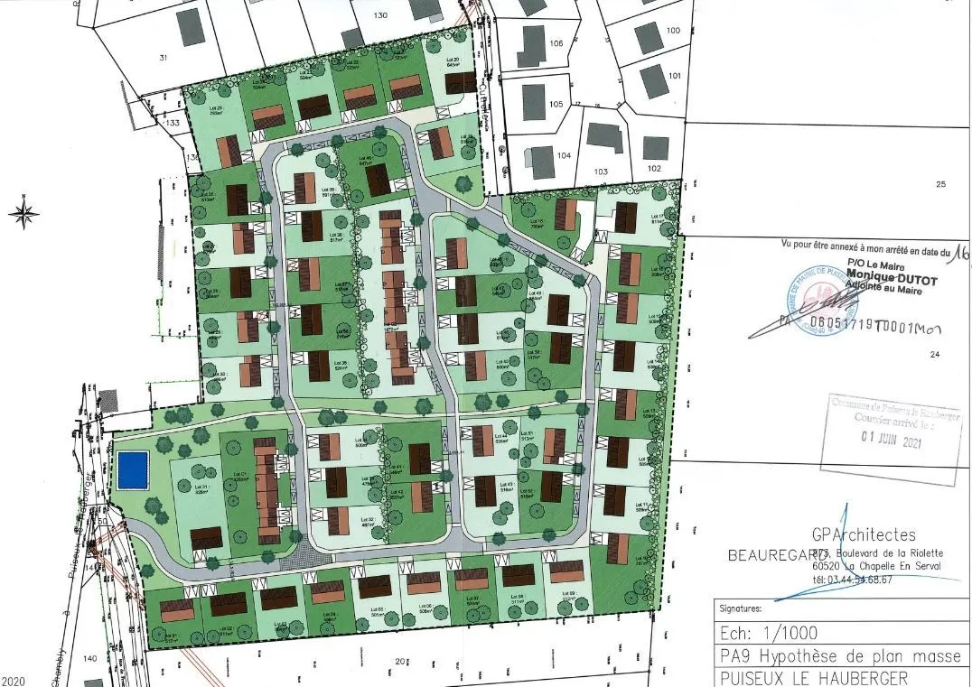 Maison neuve 100 m² à Puiseux-le-Hauberger (60540)