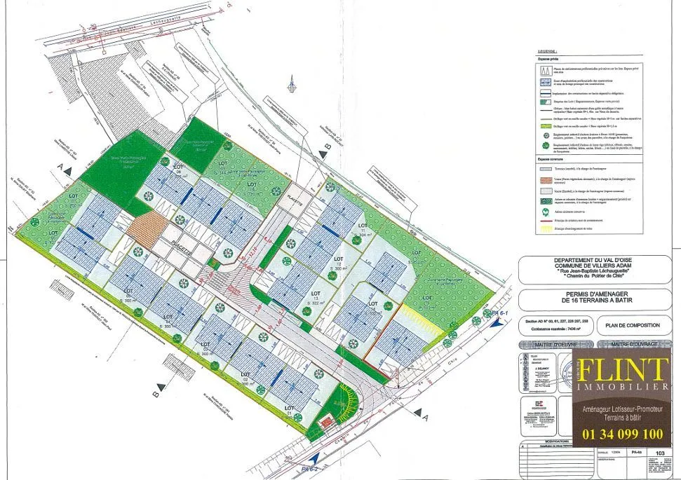 Maison neuve 100 m² à Villiers-Adam (95840)
