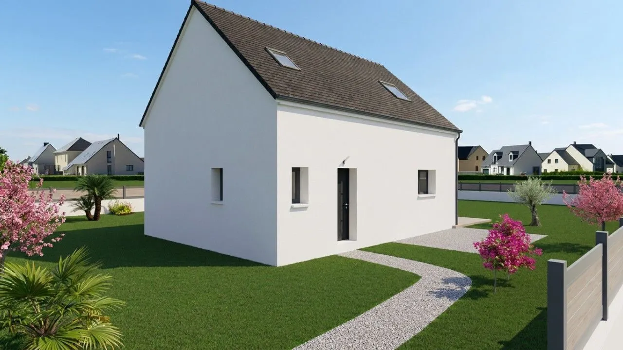 Maison neuve 105 m² à Plogastel-Saint-Germain (29710)
