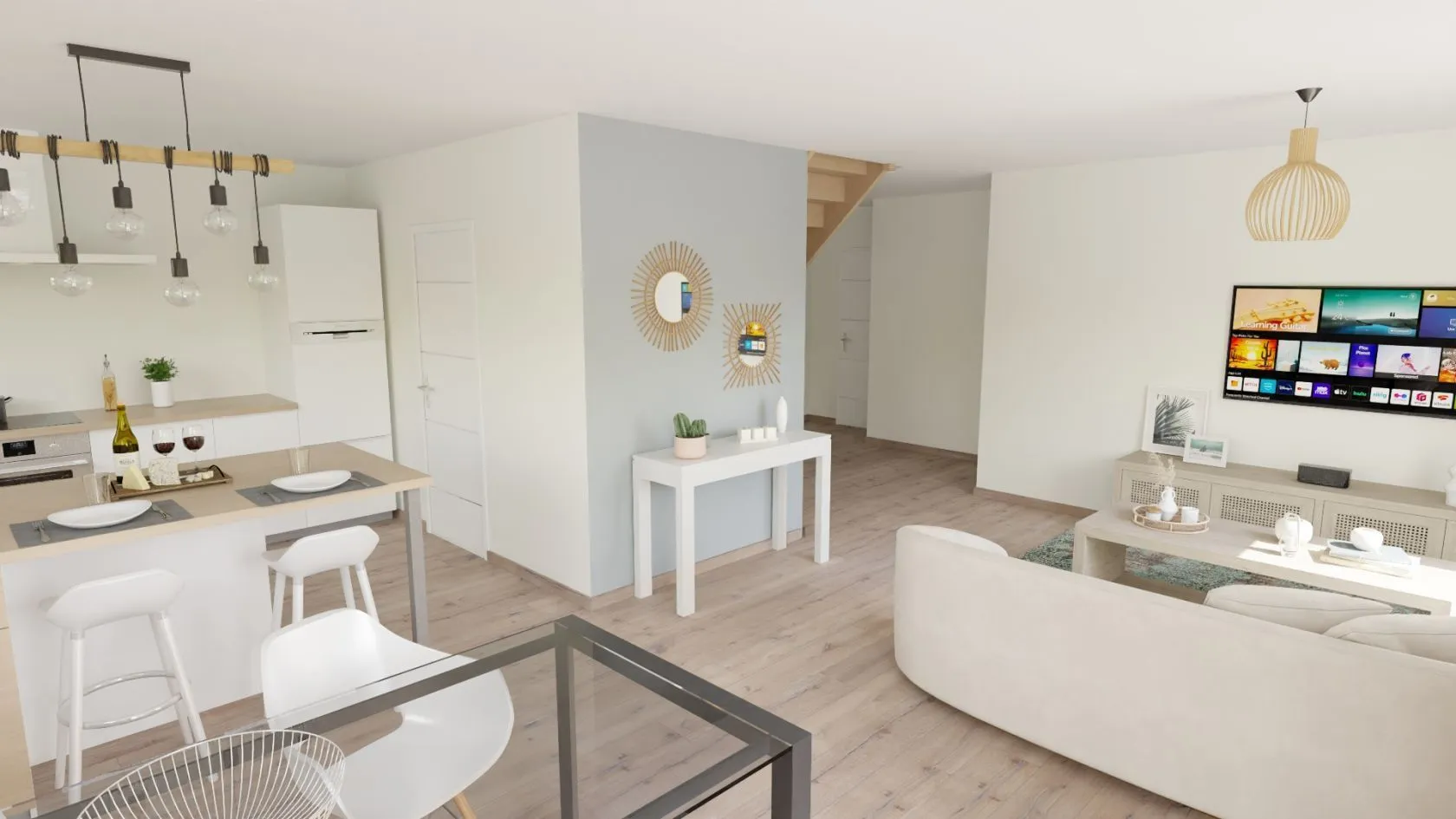Maison neuve 105 m² à Plogastel-Saint-Germain (29710)