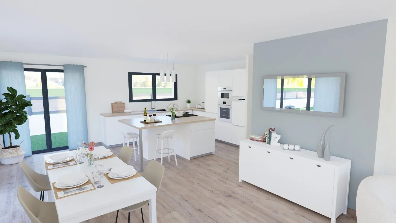 Maison neuve 100 m² à Briec (29510)