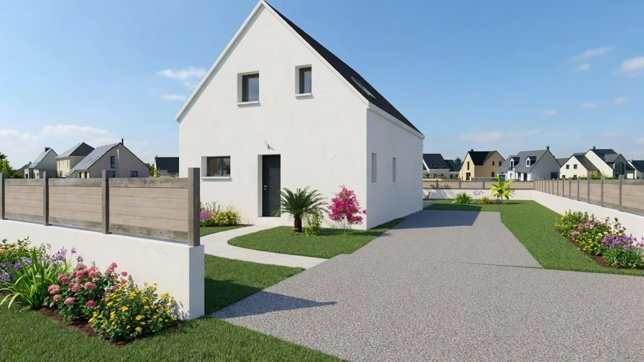 Maison neuve 100 m² à Kerlaz (29100)
