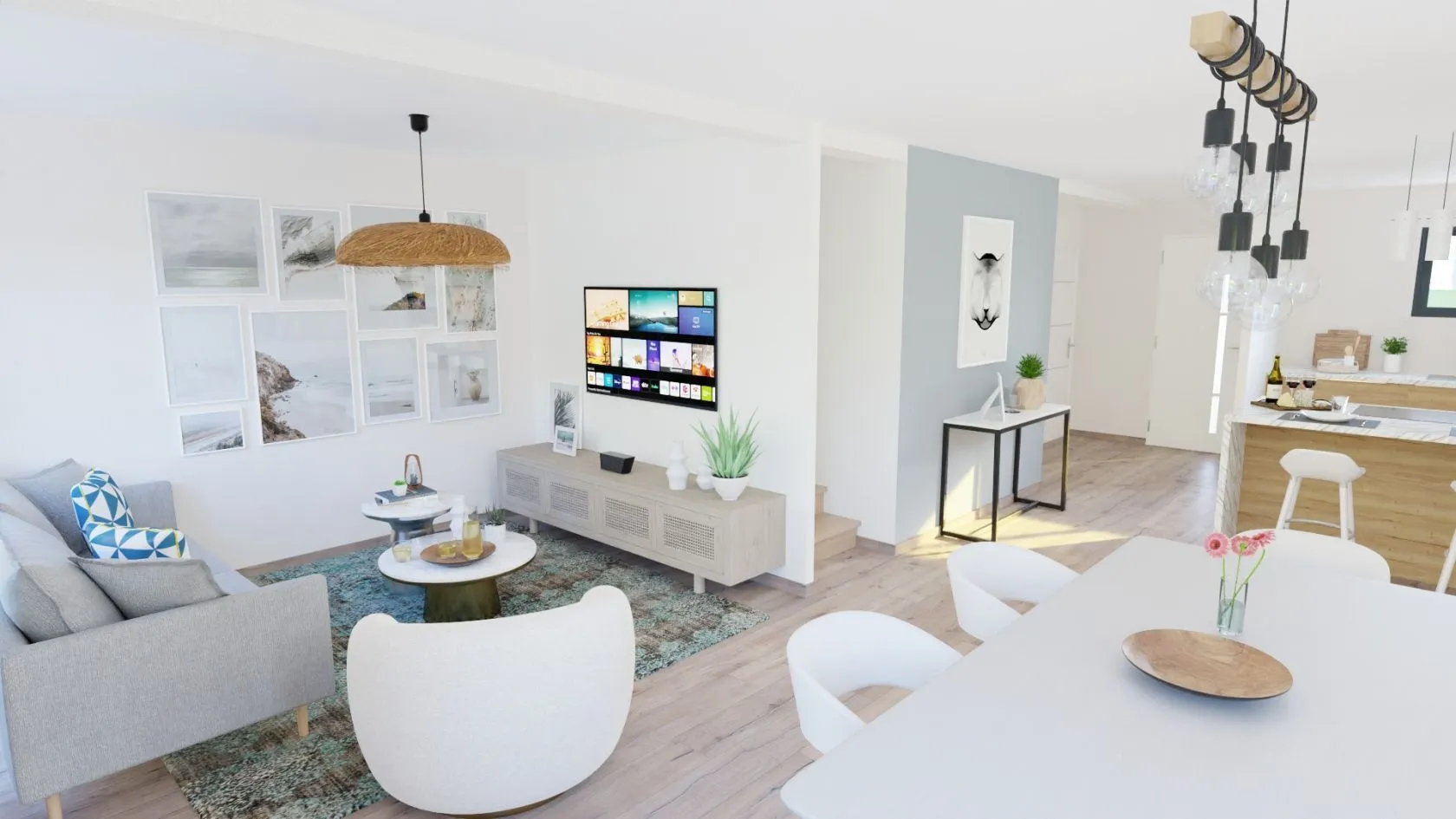 Maison neuve 100 m² à Kerlaz (29100)
