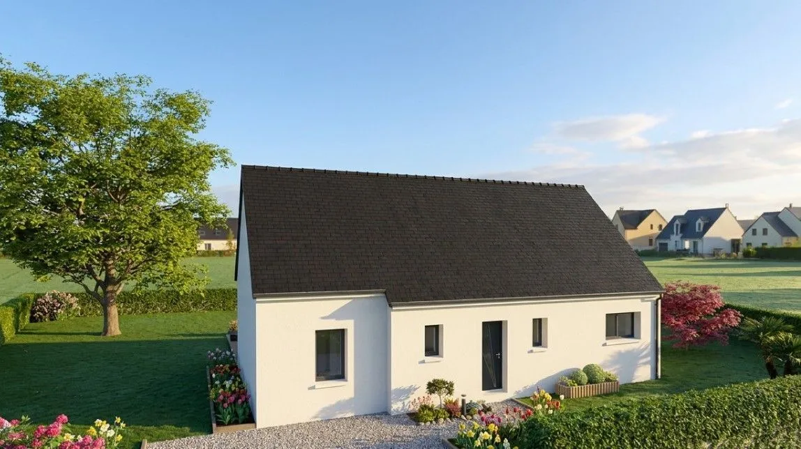 Maison neuve 90 m² à Pleuven (29170)