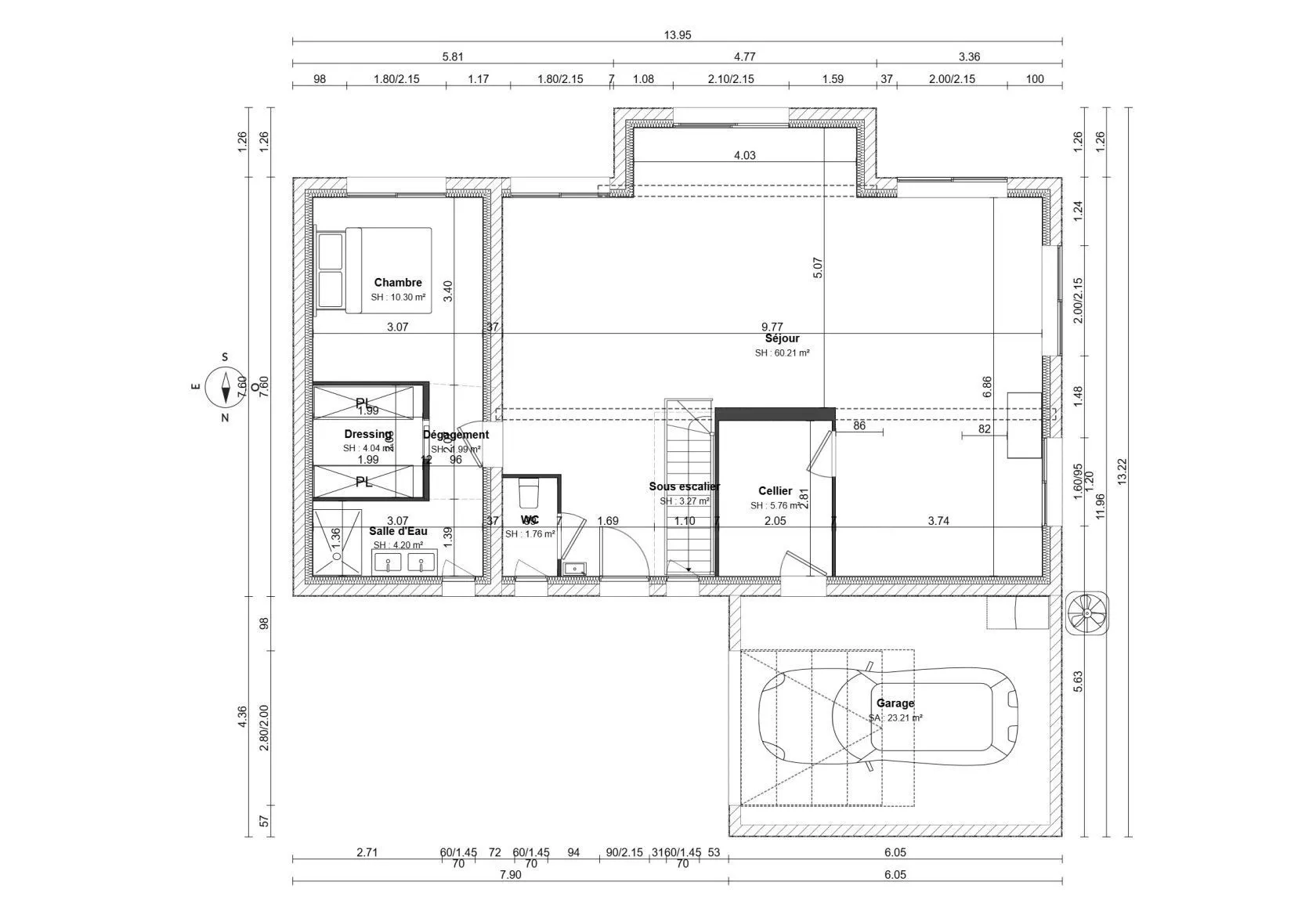 Maison neuve 135 m² à Concarneau (29900)