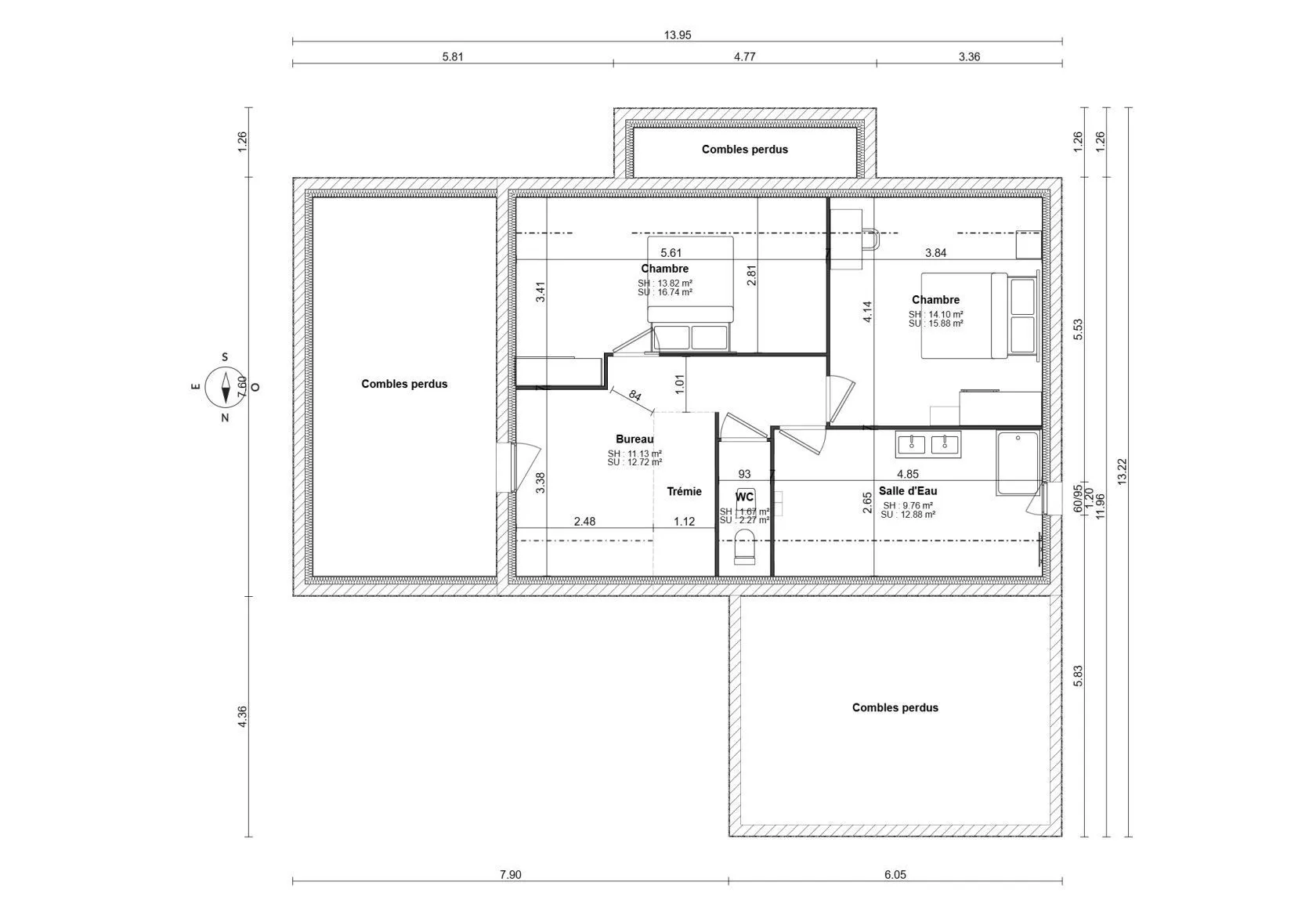 Maison neuve 135 m² à Concarneau (29900)