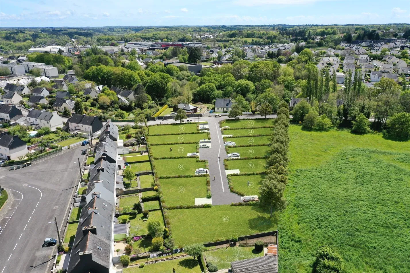 Terrain à bâtir 342 m² à Quimperlé (29300)