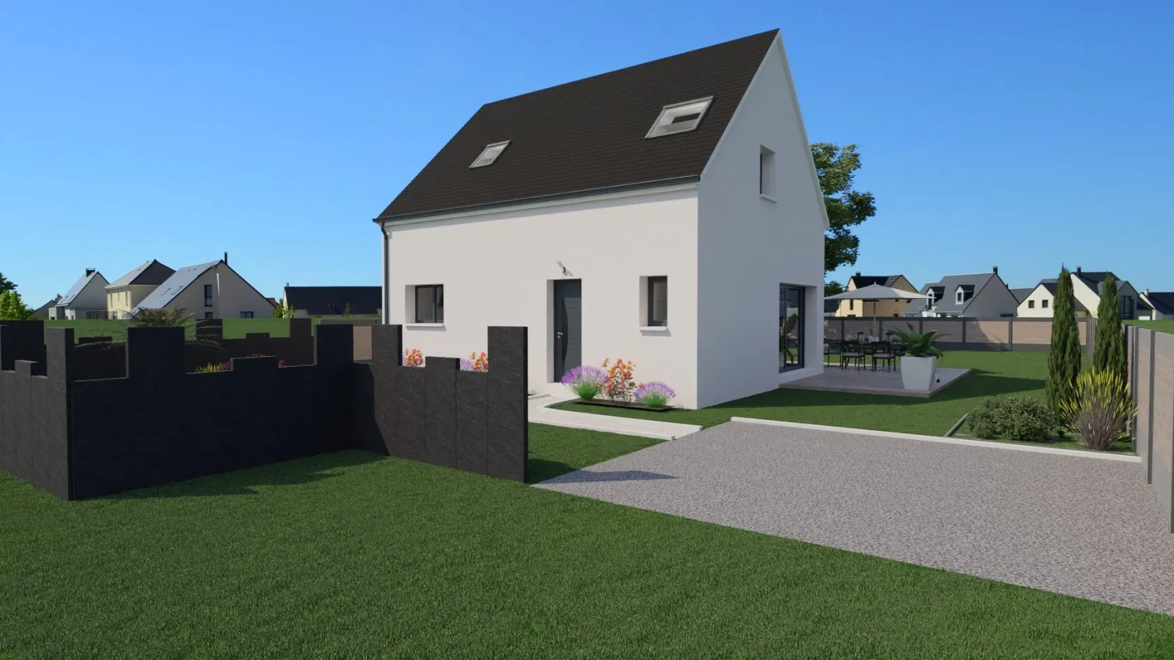 Maison neuve 93 m² à Briec (29510)