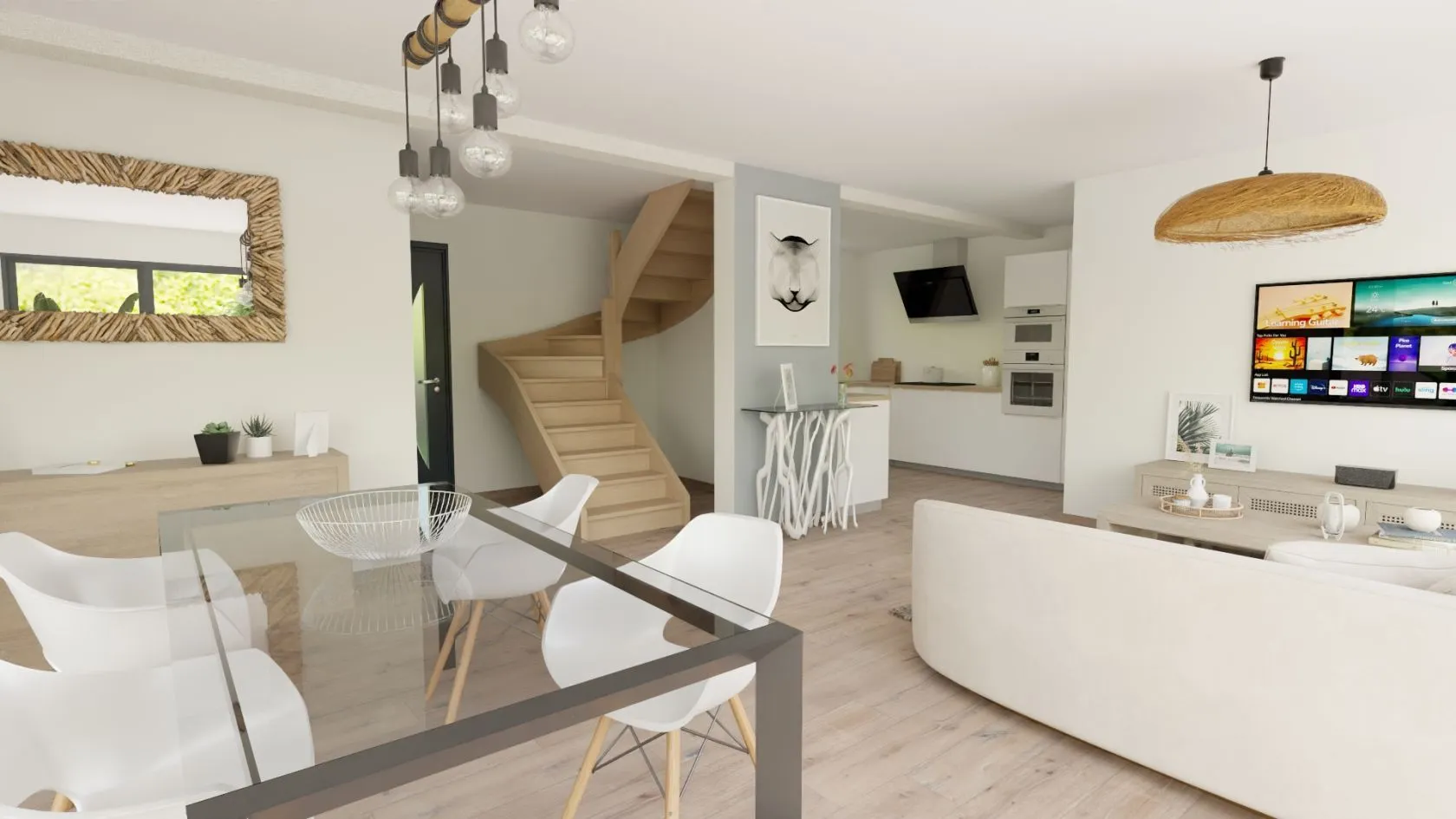 Maison neuve 93 m² à Briec (29510)