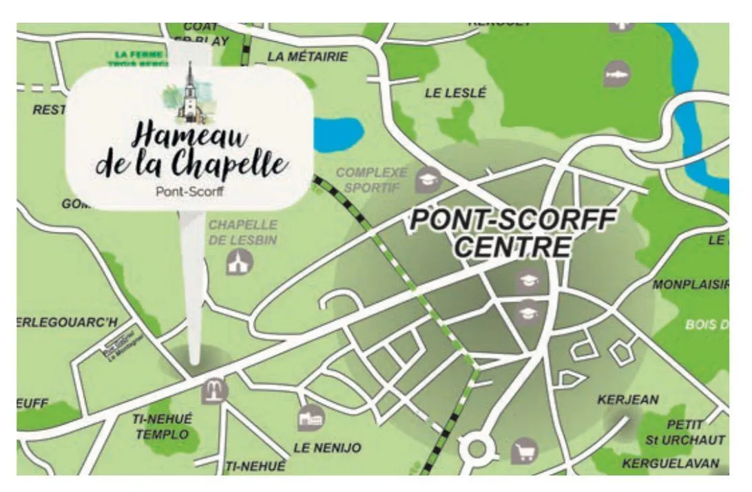 Terrain à bâtir 306 m² à Pont-Scorff (56620)