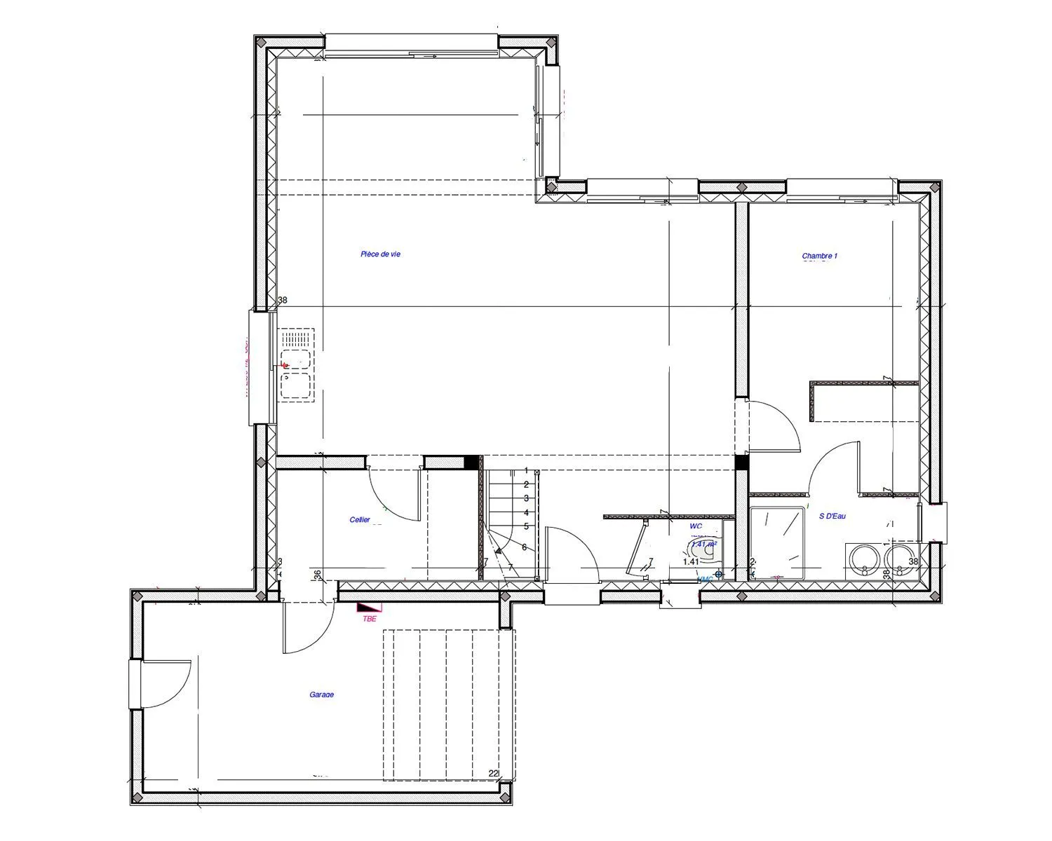 Maison neuve 109 m² à Saint-Épain (37800)