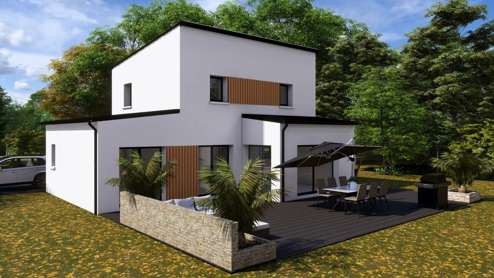 Maison neuve 109 m² à Saint-Épain (37800)