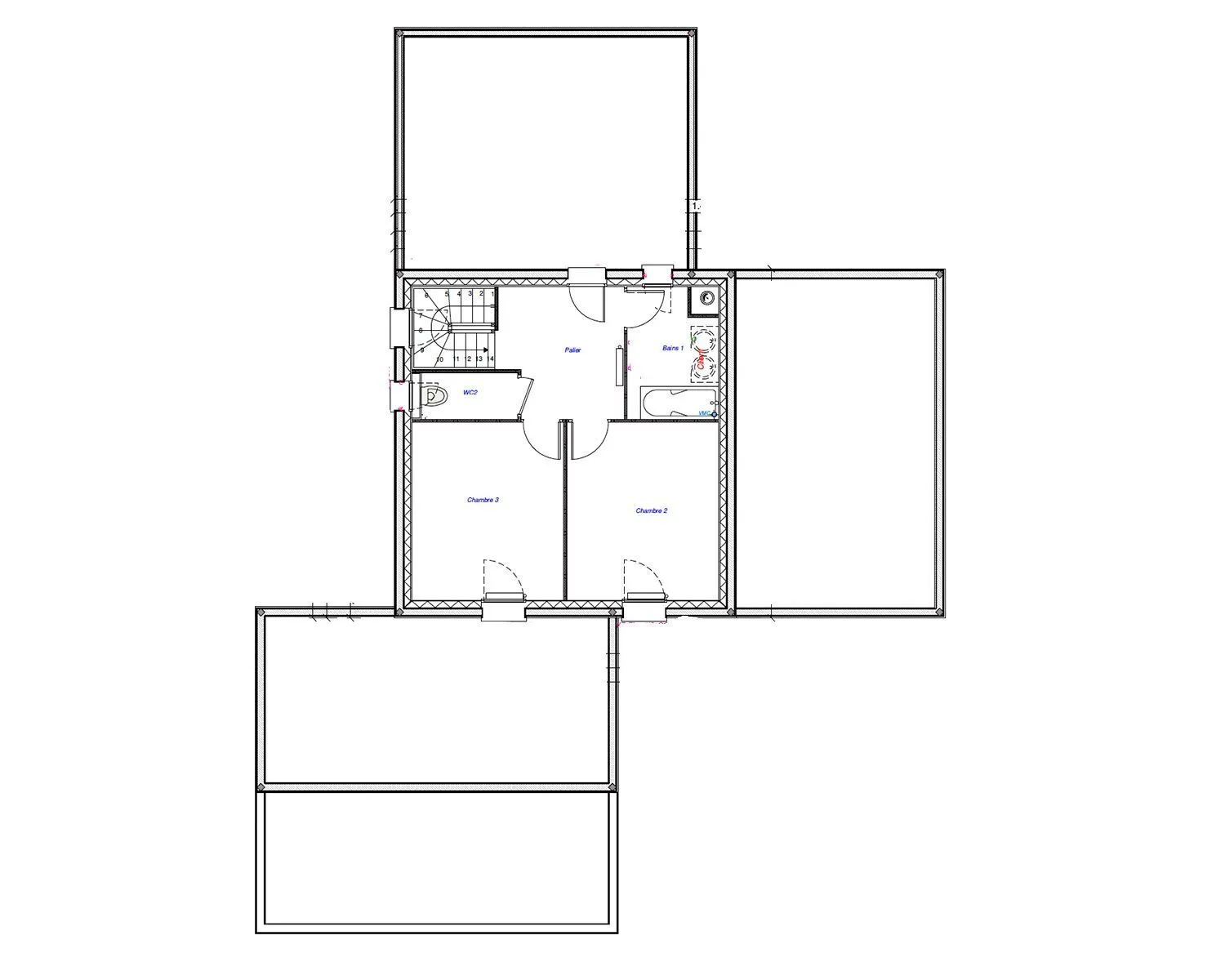 Maison neuve 140 m² à Mosnes (37530)