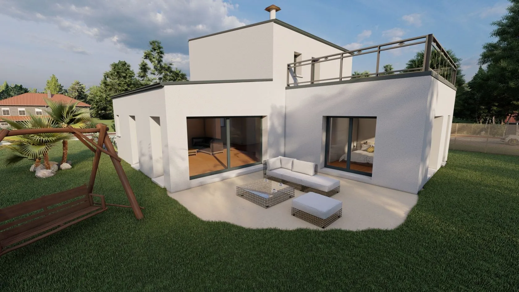 Maison neuve 140 m² à Mosnes (37530)