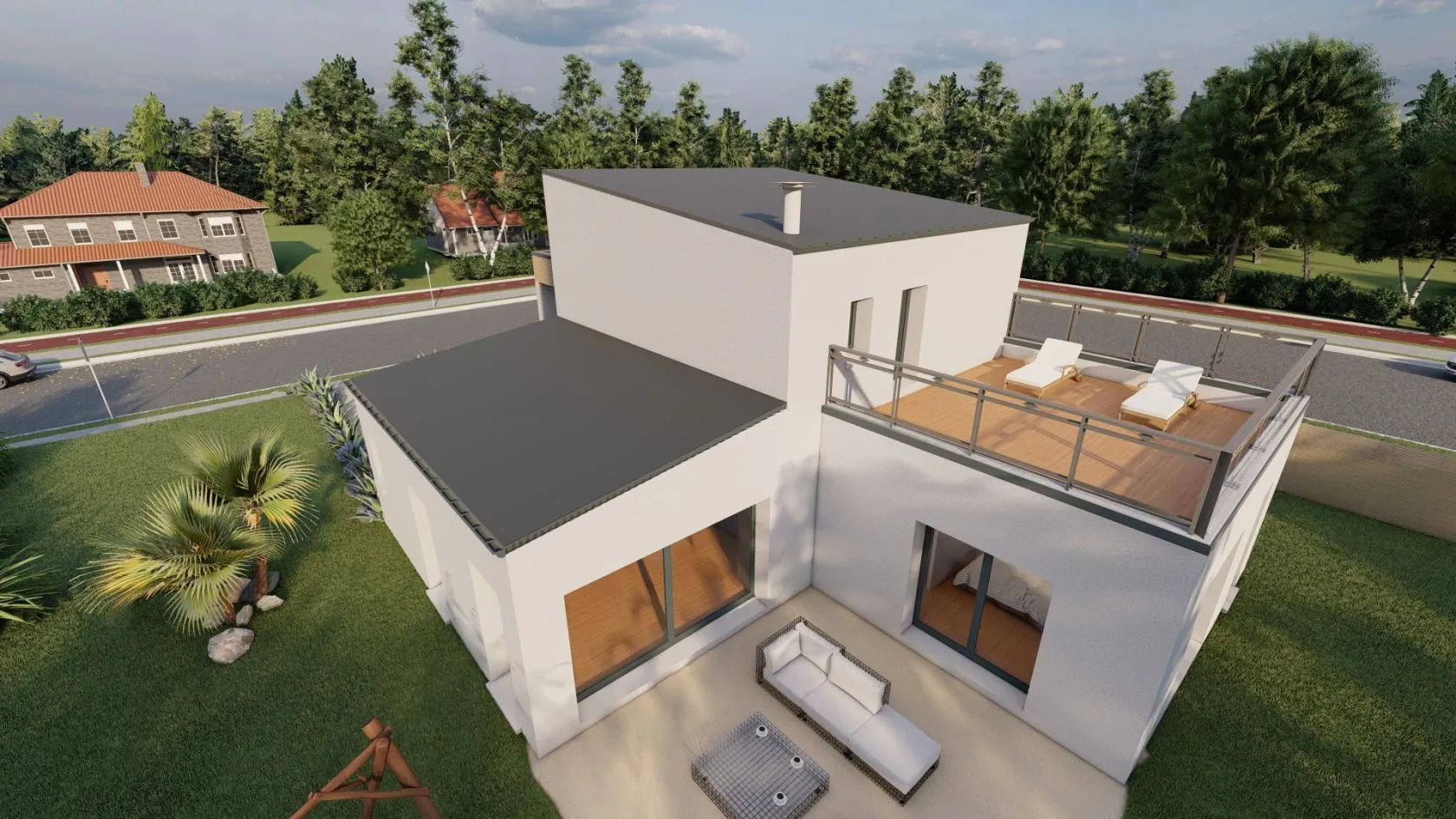 Maison neuve 140 m² à Mosnes (37530)