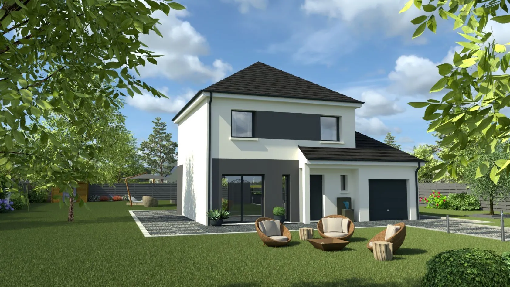 Maison neuve 100 m² à Sorigny (37250)