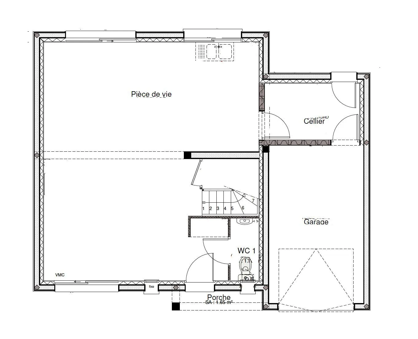 Maison neuve 100 m² à Sorigny (37250)