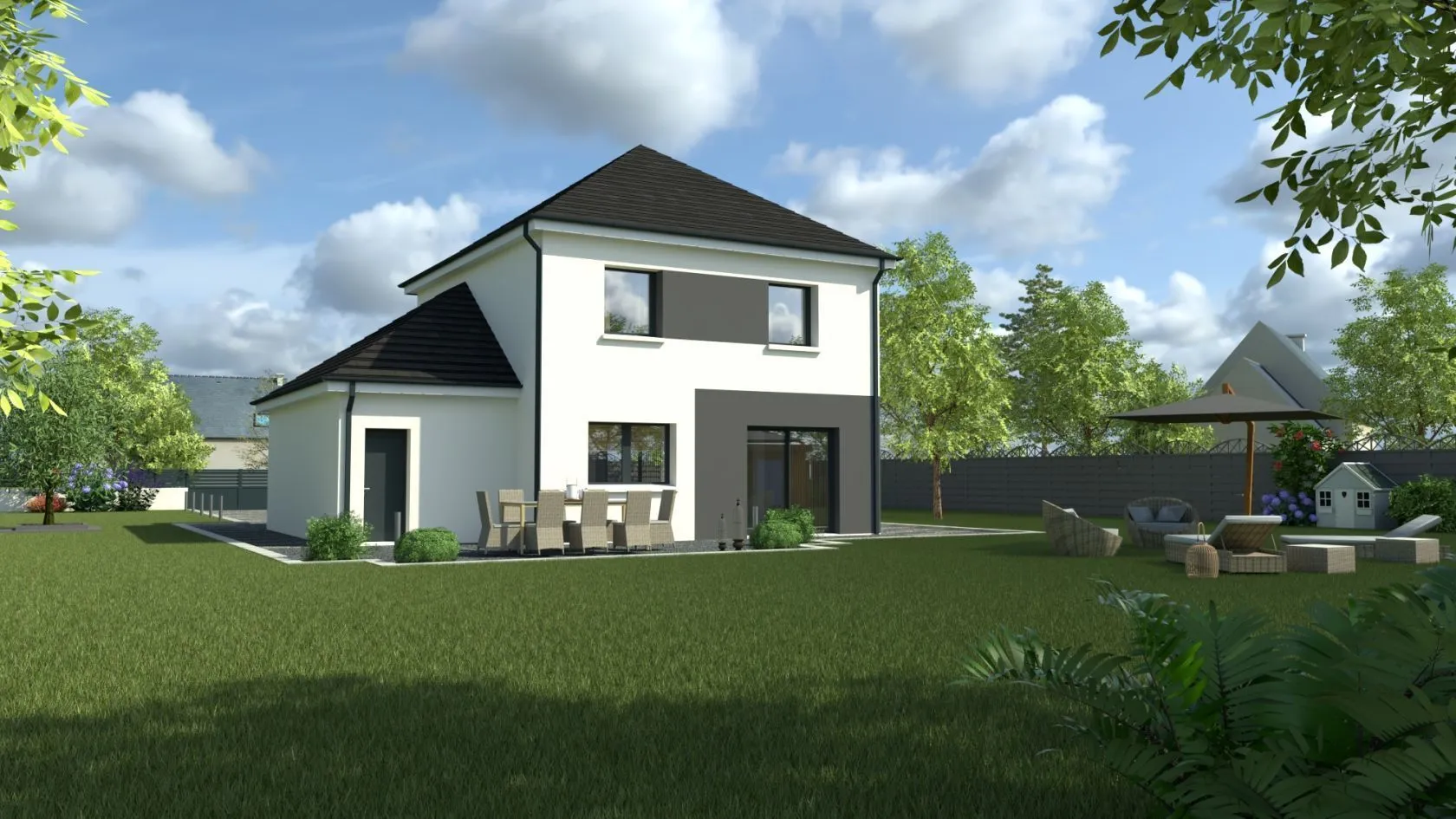 Maison neuve 100 m² à Sorigny (37250)