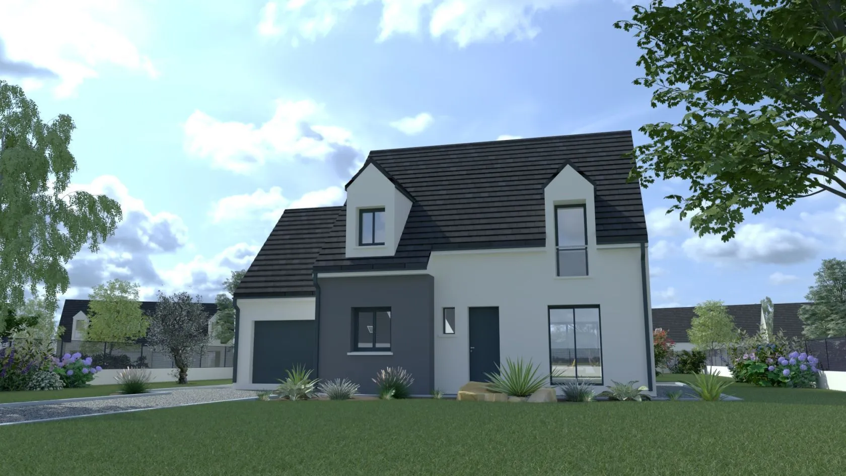 Maison neuve 117 m² à Pernay (37230)