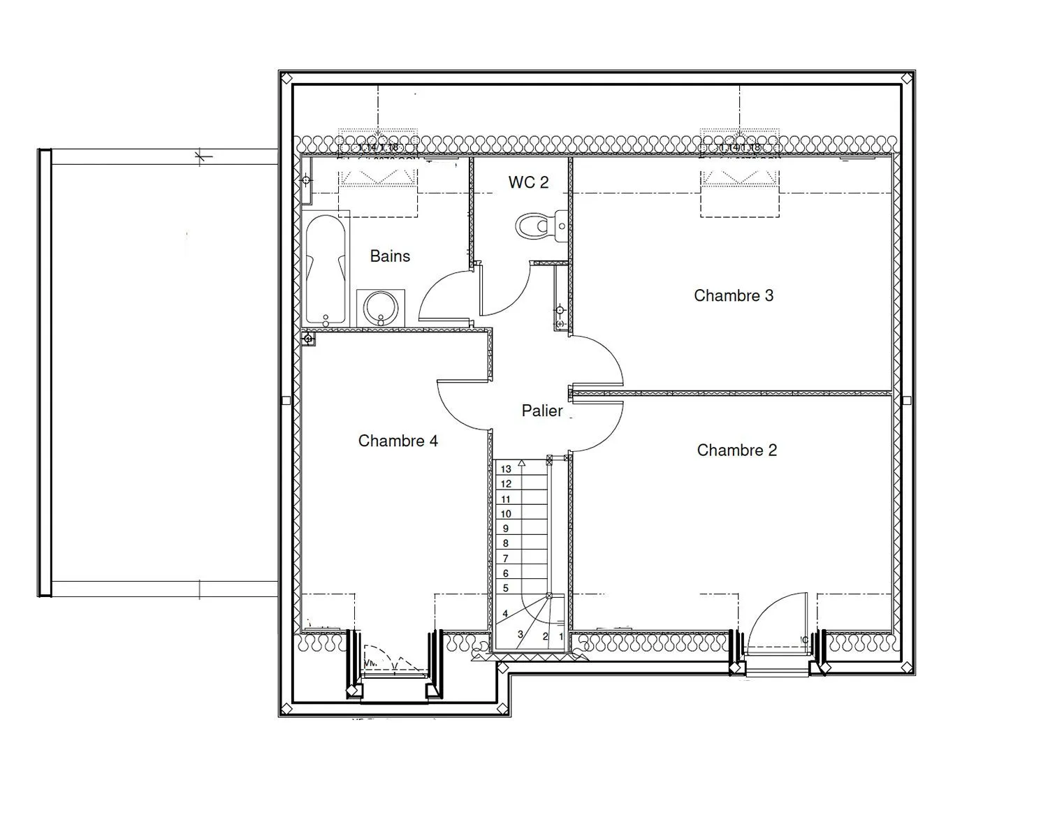 Maison neuve 117 m² à Pernay (37230)