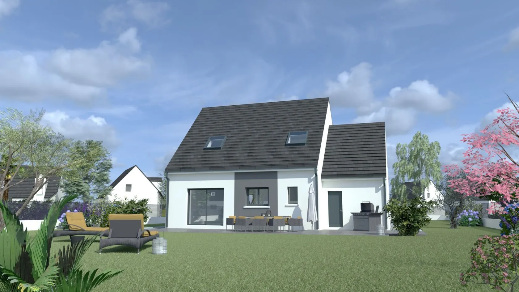 Maison neuve 117 m² à Pernay (37230)