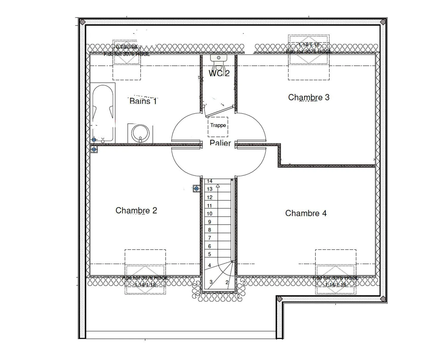 Maison neuve 100 m² à Descartes (37160)