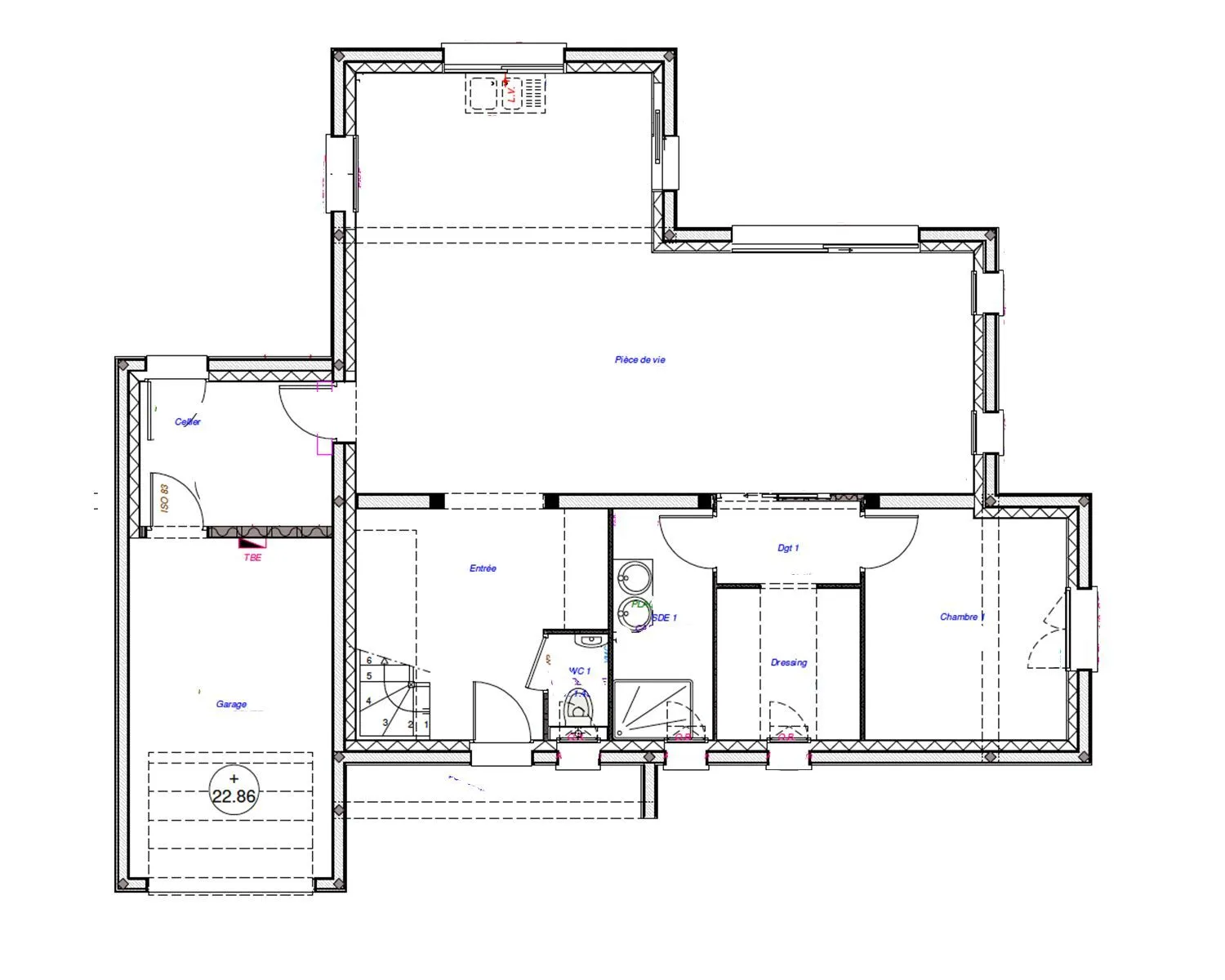Maison neuve 140 m² à Véretz (37270)