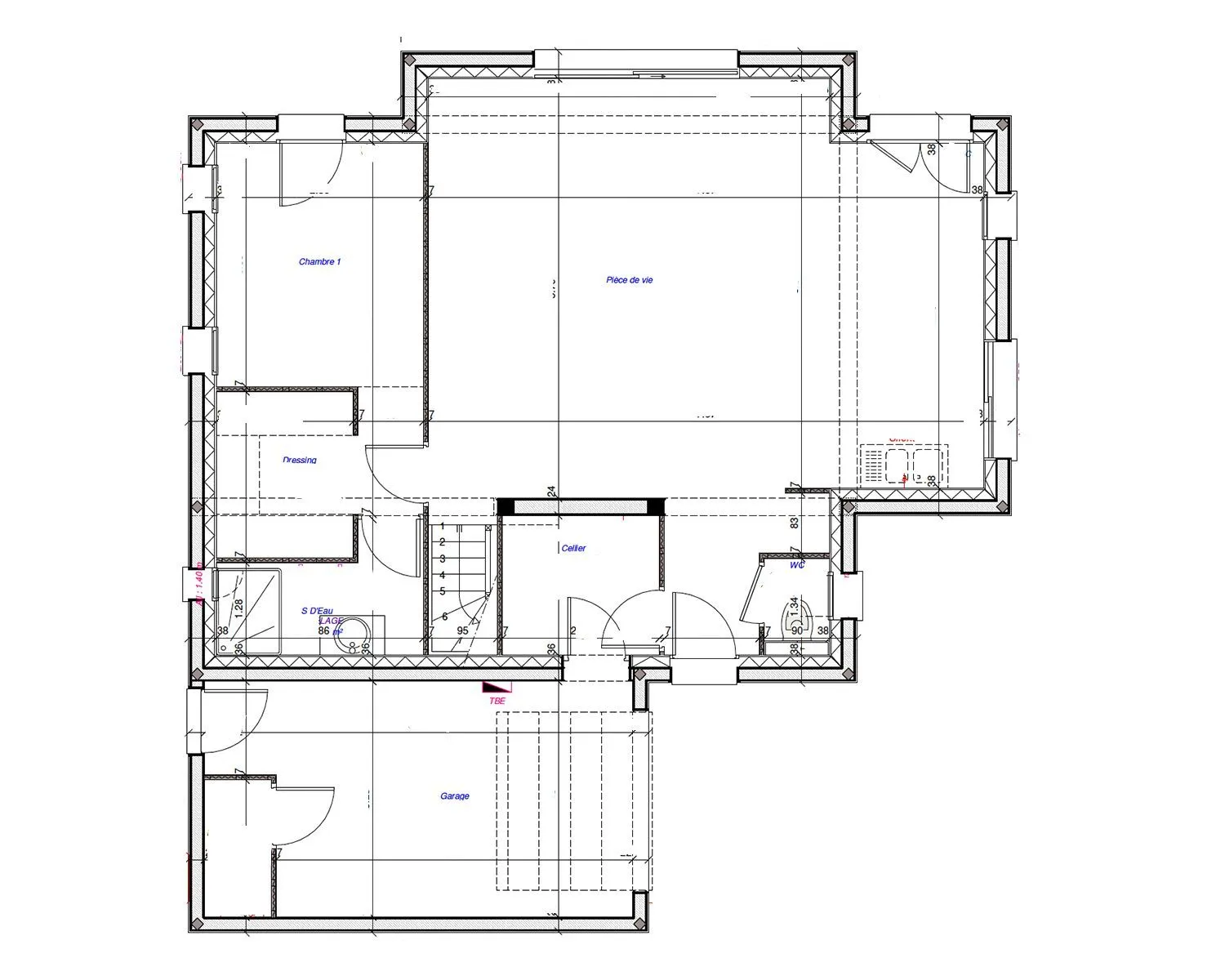 Maison neuve 114 m² à Parçay-Meslay (37210)