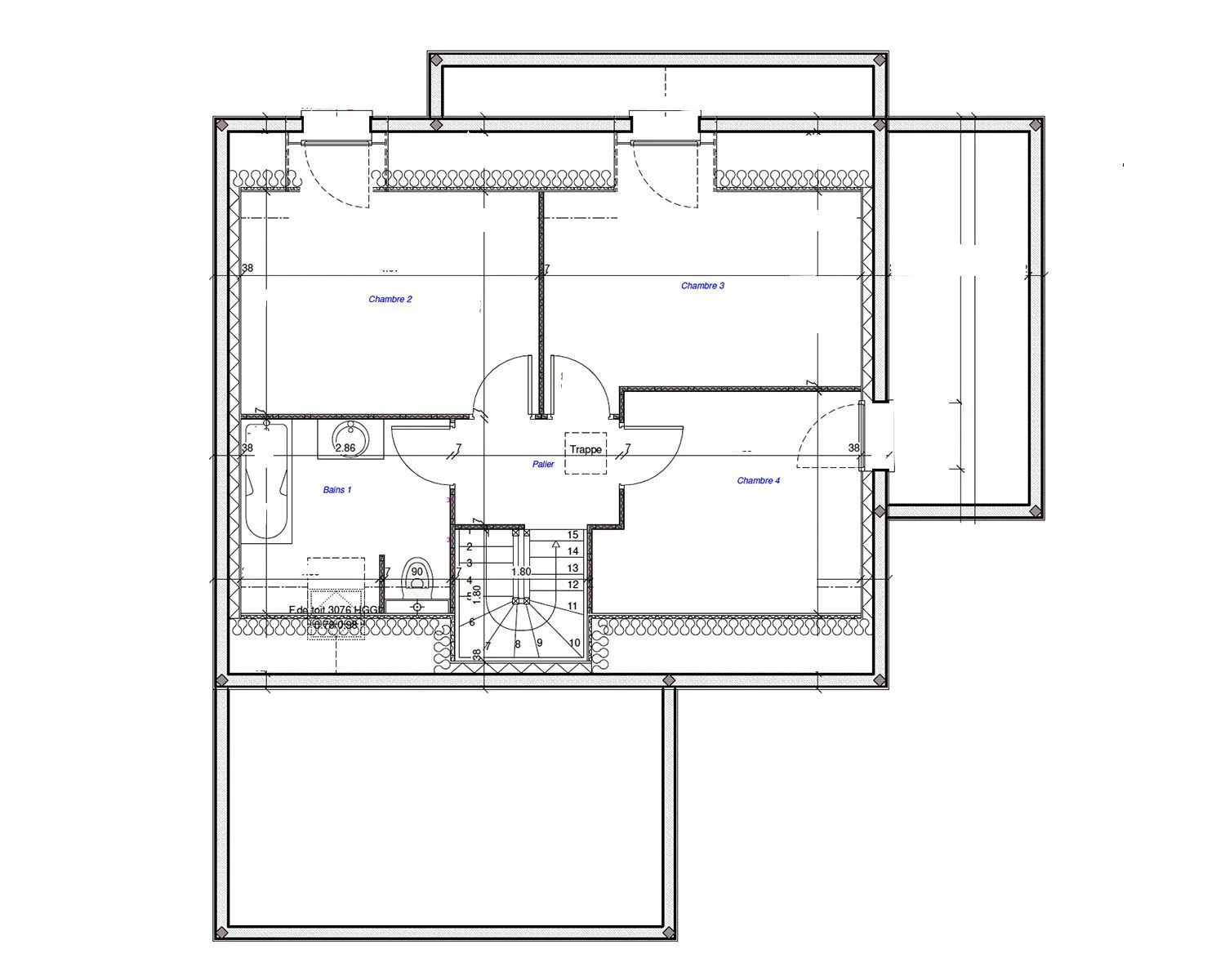 Maison neuve 114 m² à Parçay-Meslay (37210)