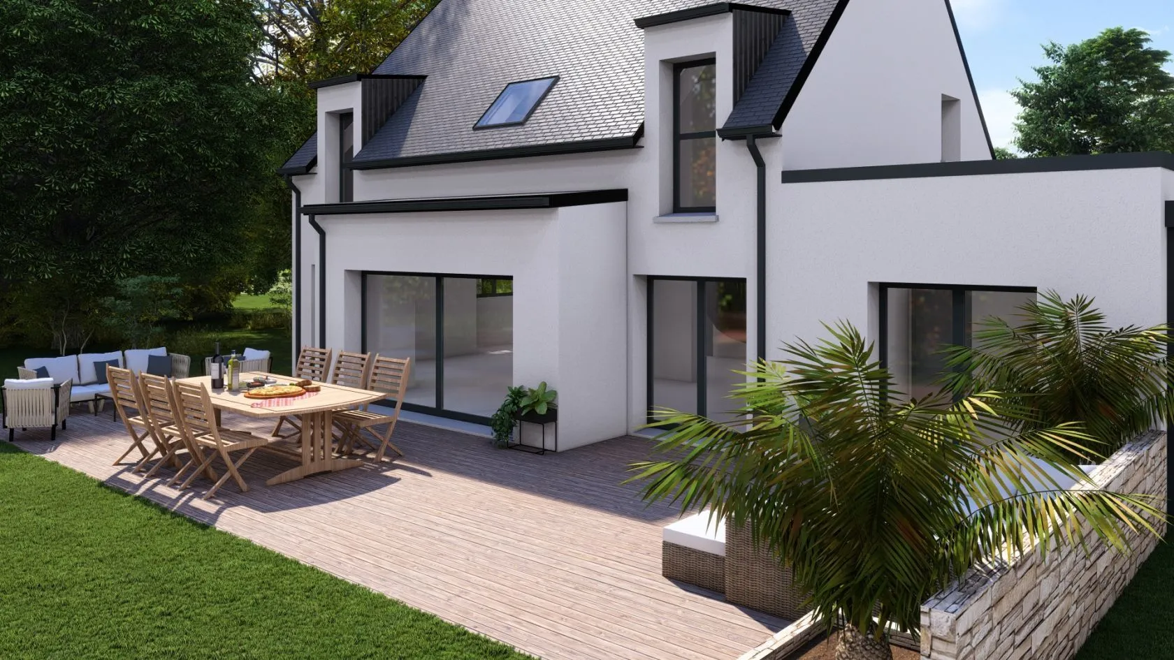 Maison neuve 164 m² à Avoine (37420)