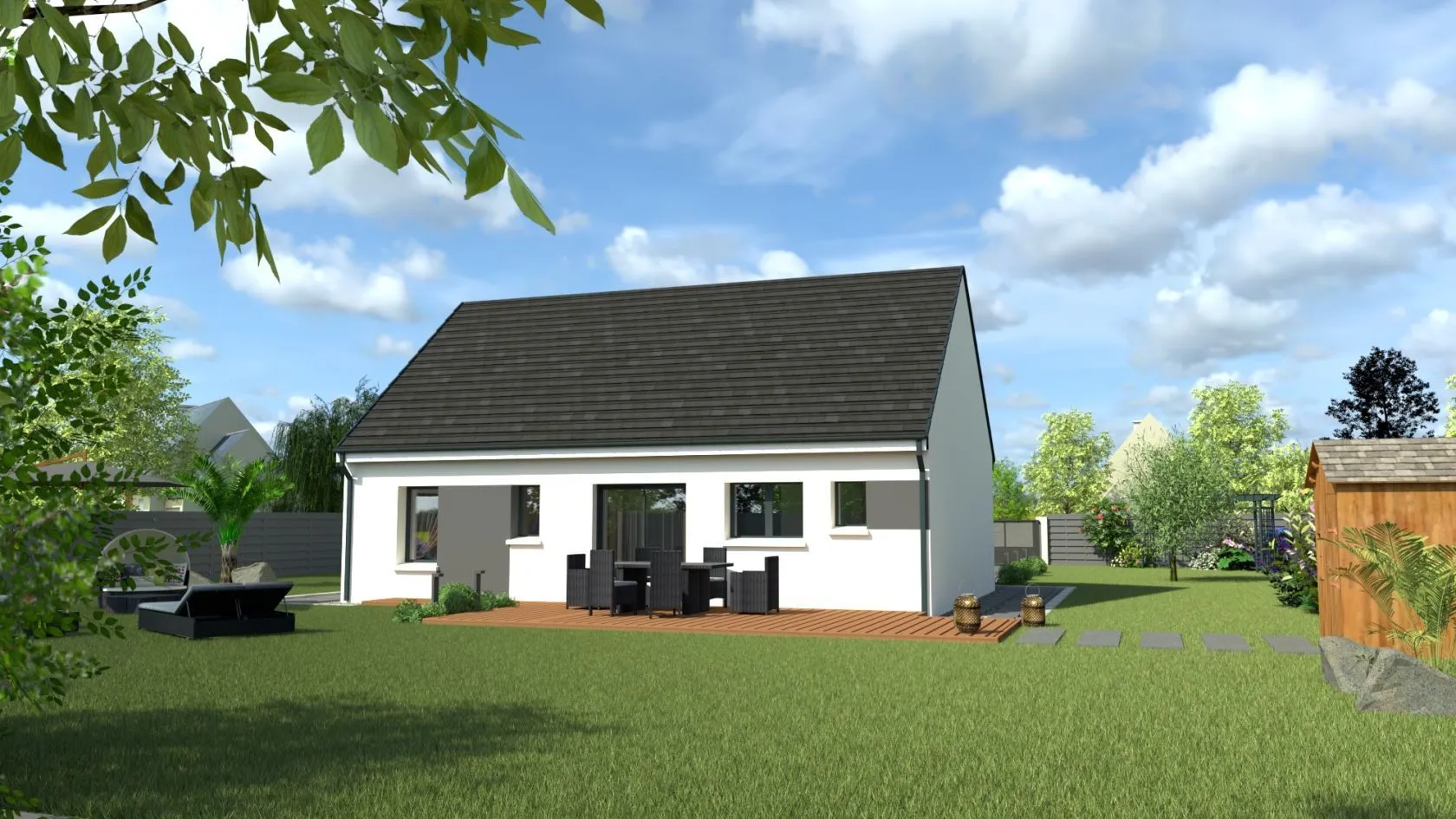Maison neuve 70 m² à Mettray (37390)