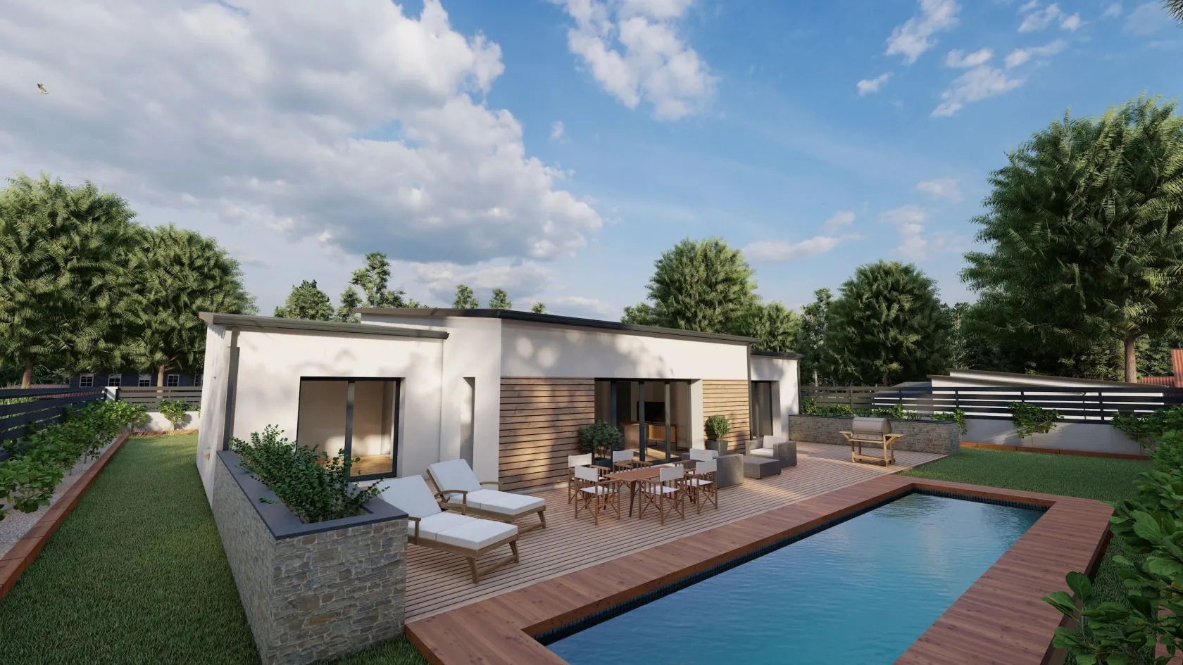 Maison neuve 118 m² à Athée-sur-Cher (37270)