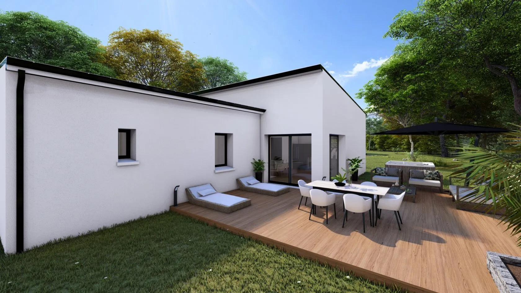 Maison neuve 95 m² à Fondettes (37230)
