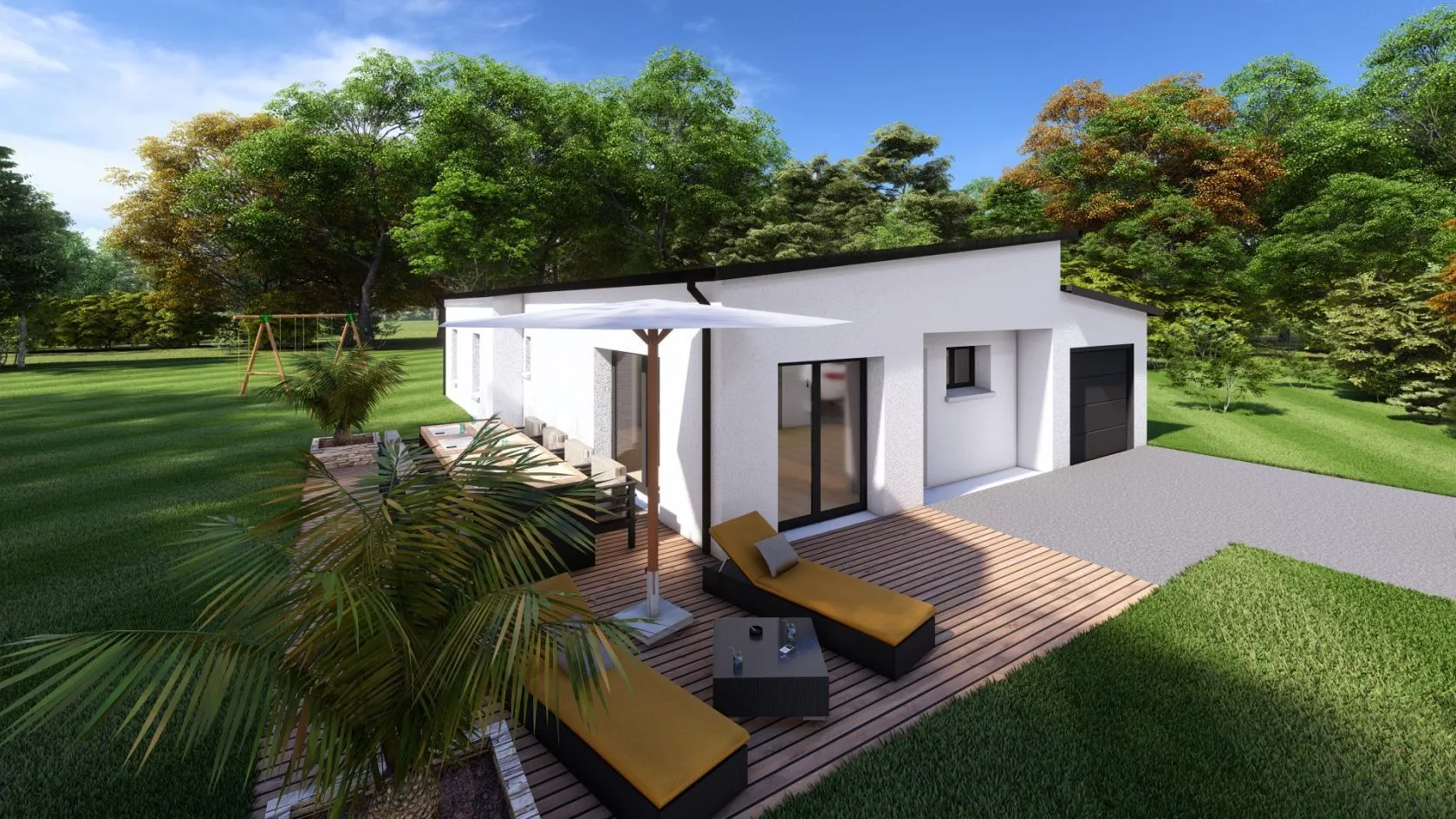 Maison neuve 91 m² à Manthelan (37240)