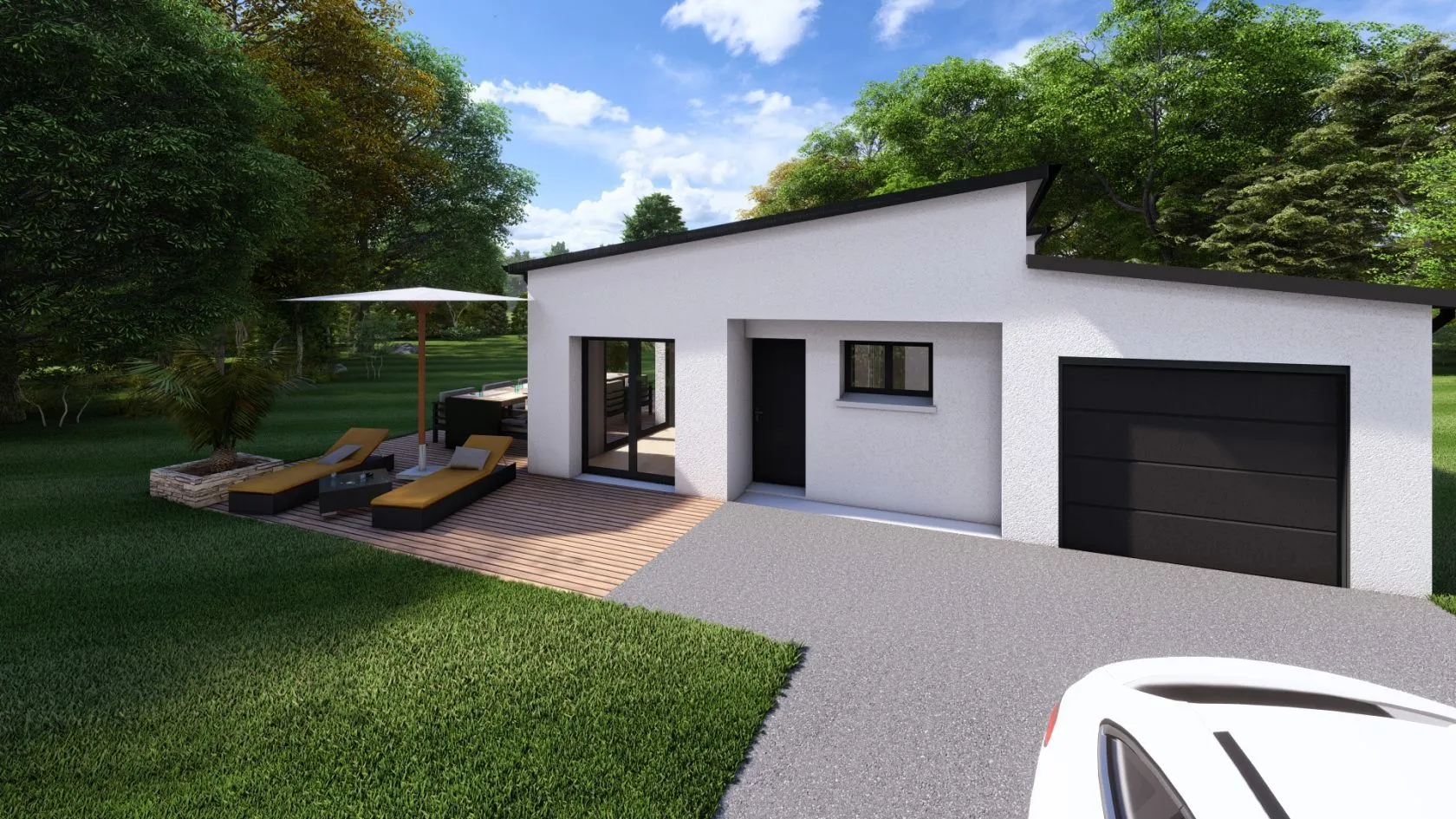 Maison neuve 91 m² à Manthelan (37240)