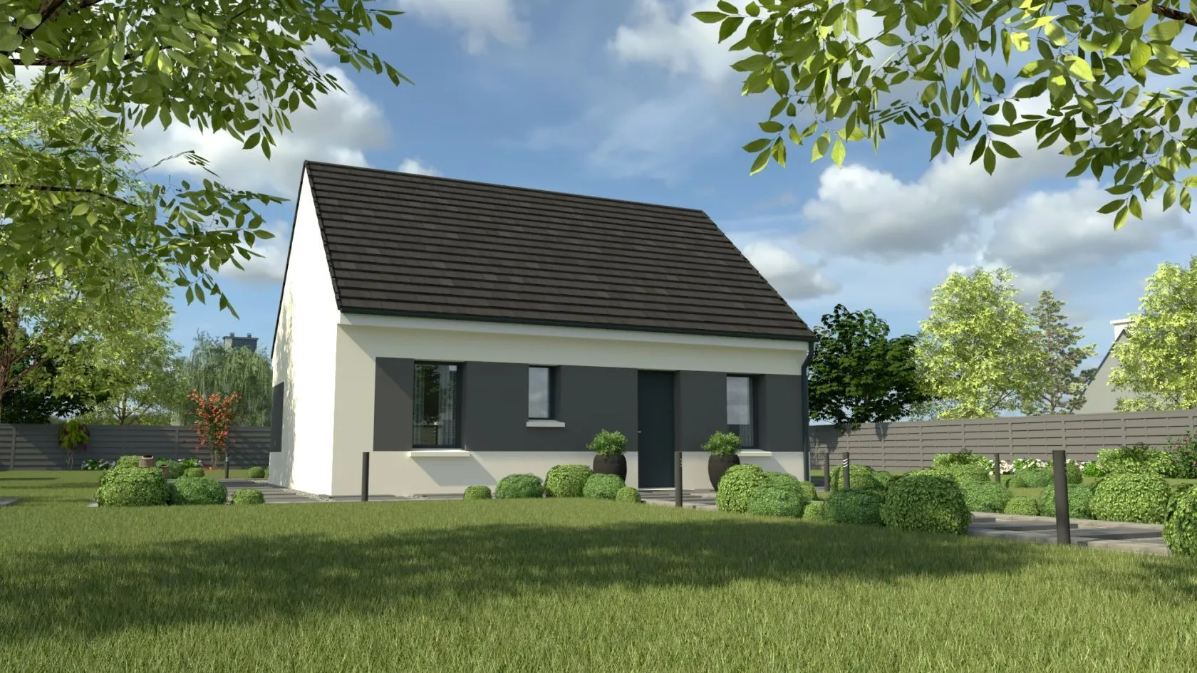 Maison neuve 70 m² à Avoine (37420)