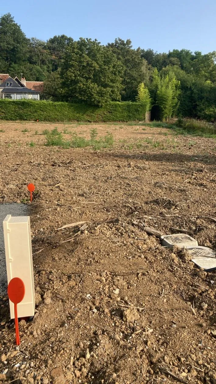 Terrain à bâtir 818 m² à Chançay (37210)