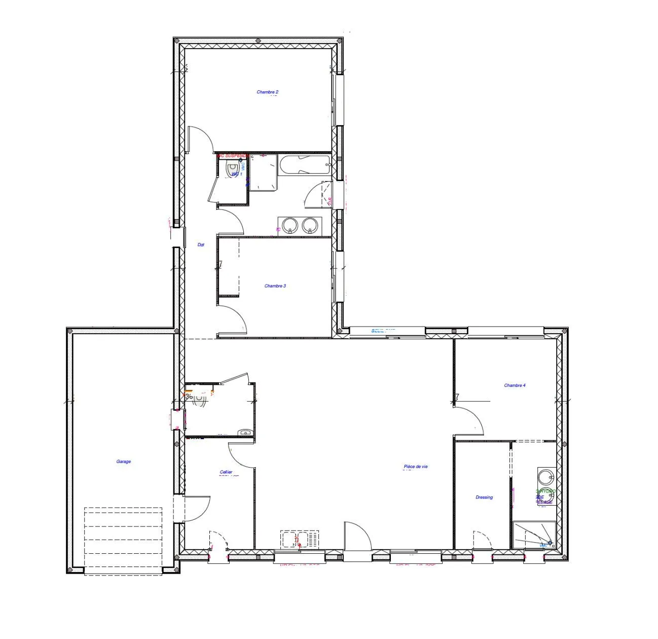 Maison neuve 119 m² à Marolles (41330)