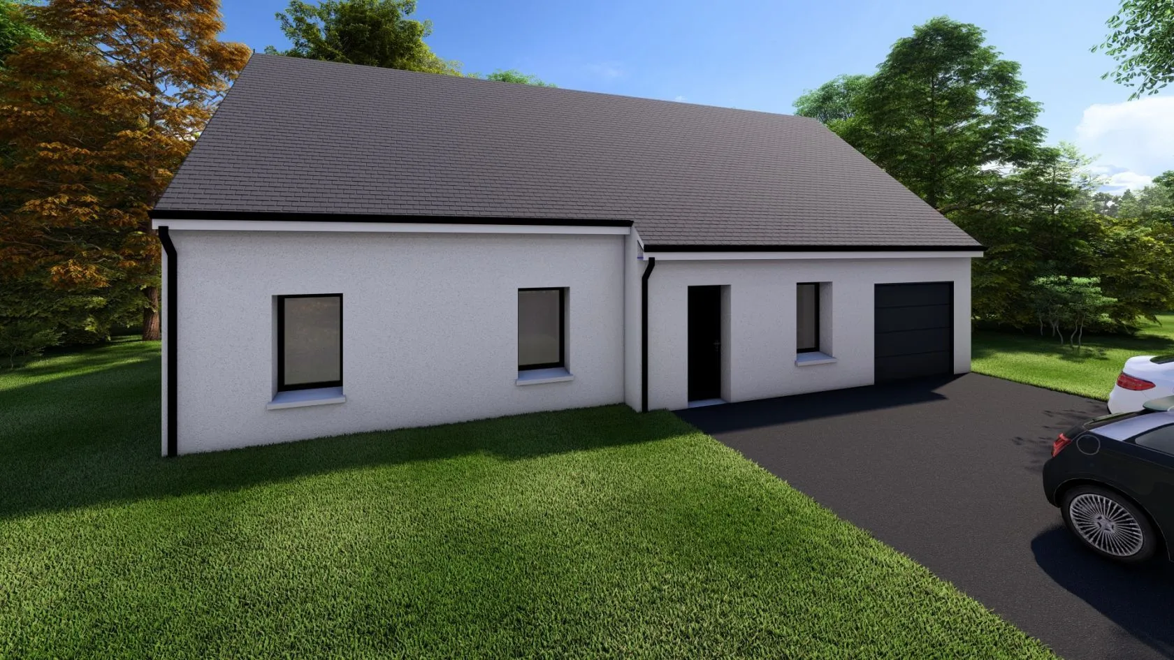 Maison neuve 98 m² à Saint-Julien-de-Chédon (41400)