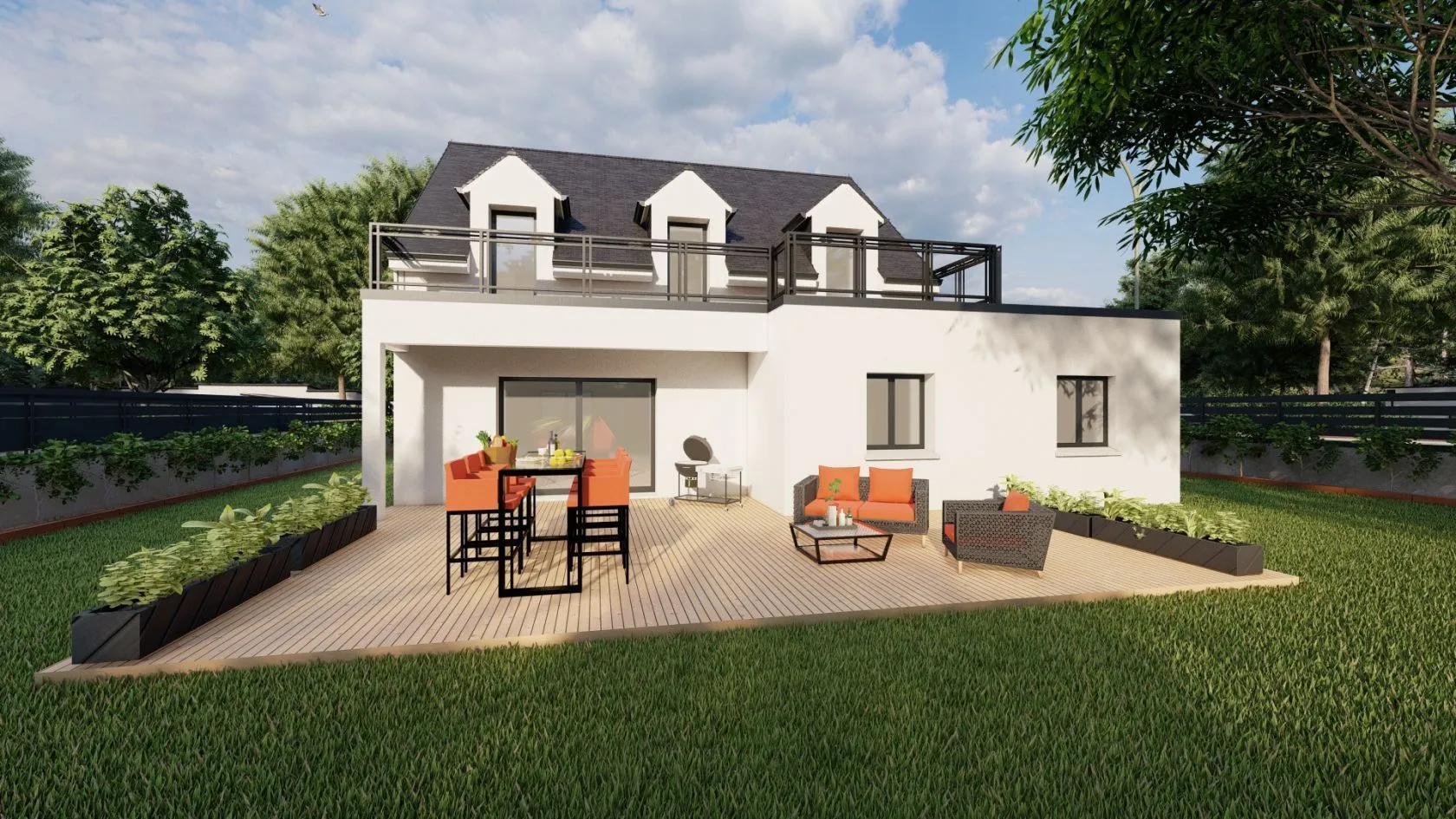 Maison neuve 126 m² à Saint-Aignan (41110)