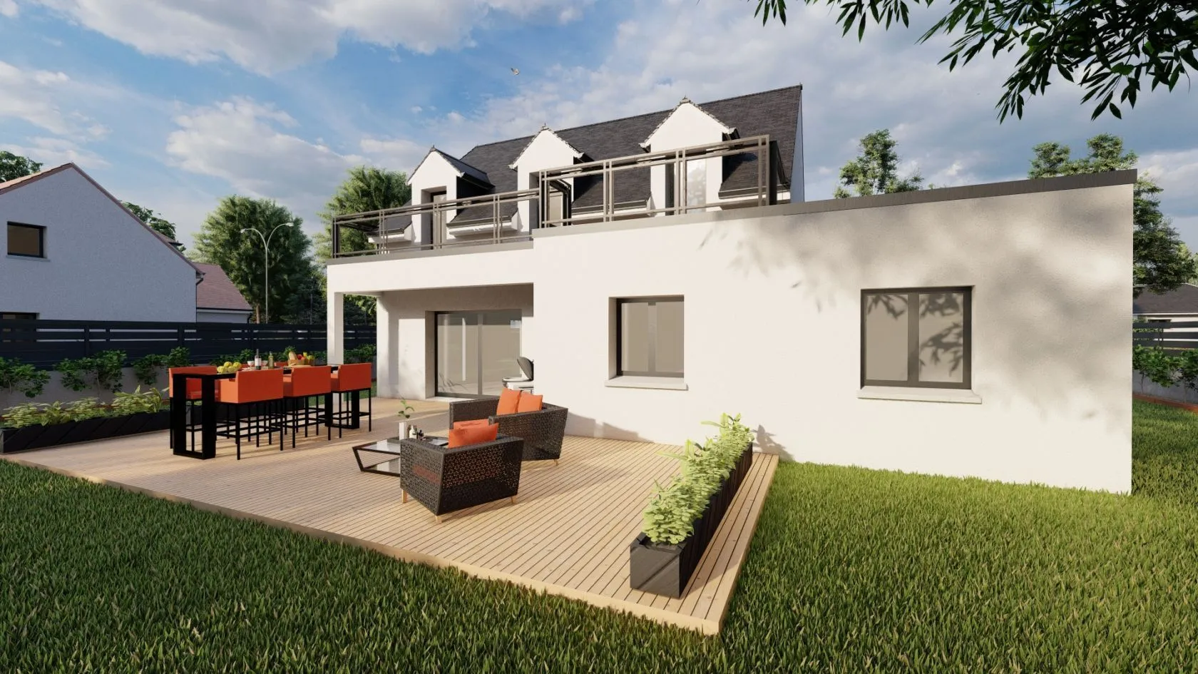 Maison neuve 126 m² à Saint-Aignan (41110)