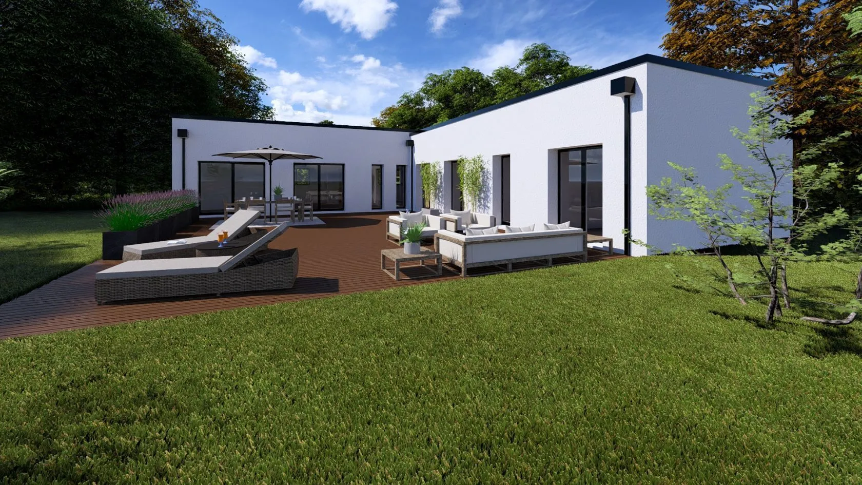 Maison neuve 147 m² à Thésée (41140)