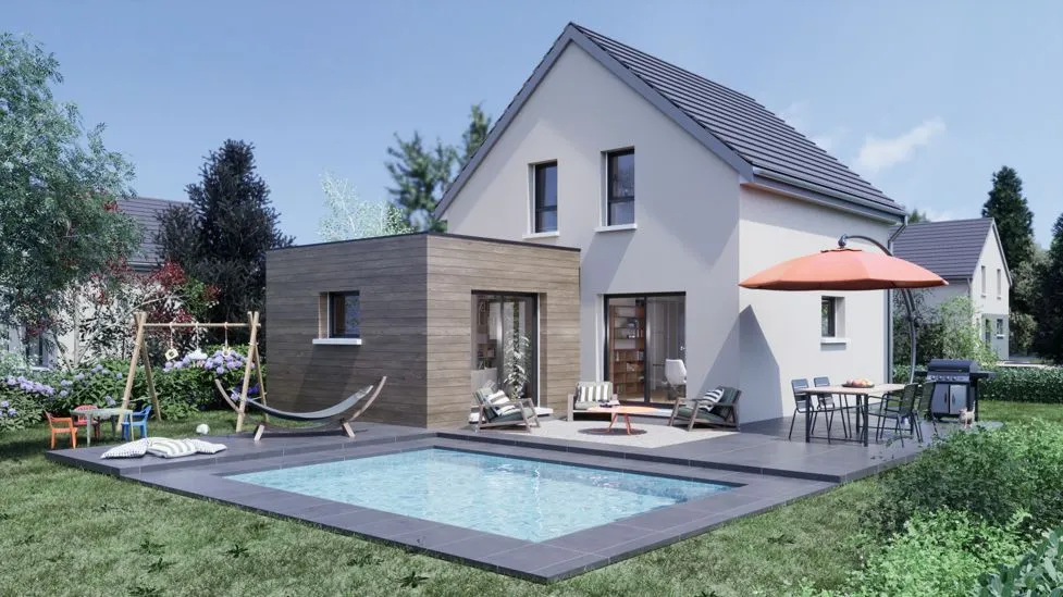 Maison neuve 70 m² à Munchhouse (68740)