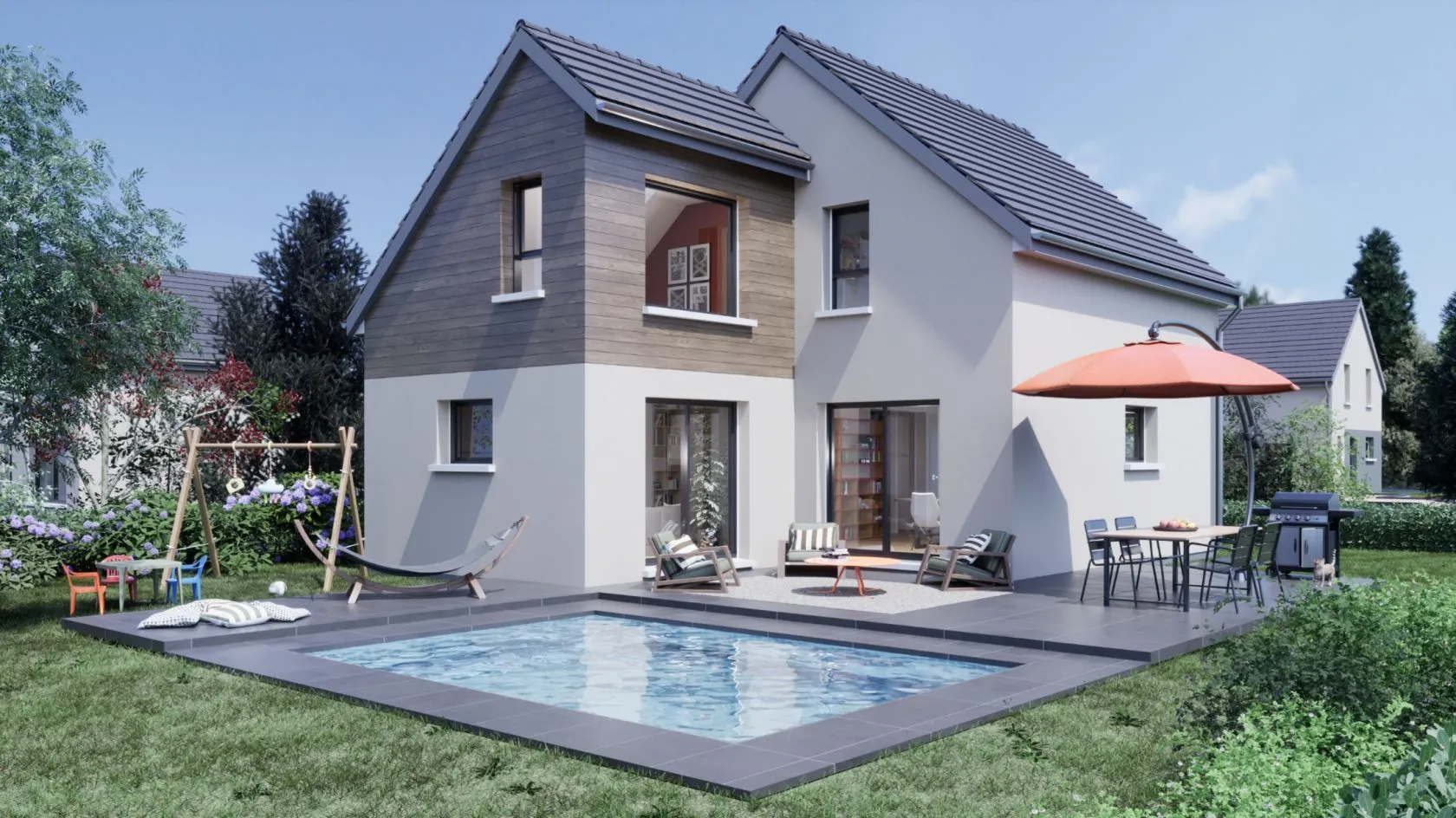 Maison neuve 70 m² à Munchhouse (68740)