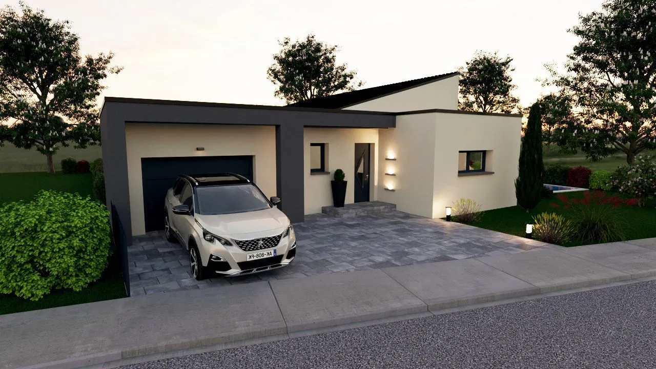 Maison neuve 110 m² à Baldersheim (68390)