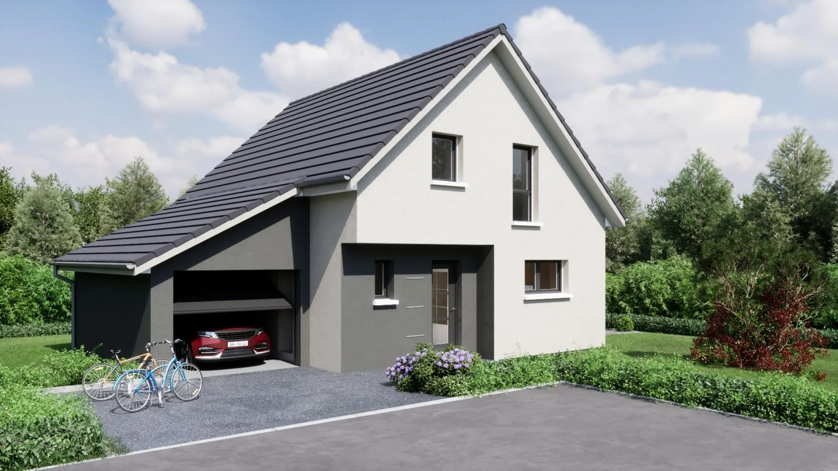 Maison neuve 106 m² à Abbévillers (25310)