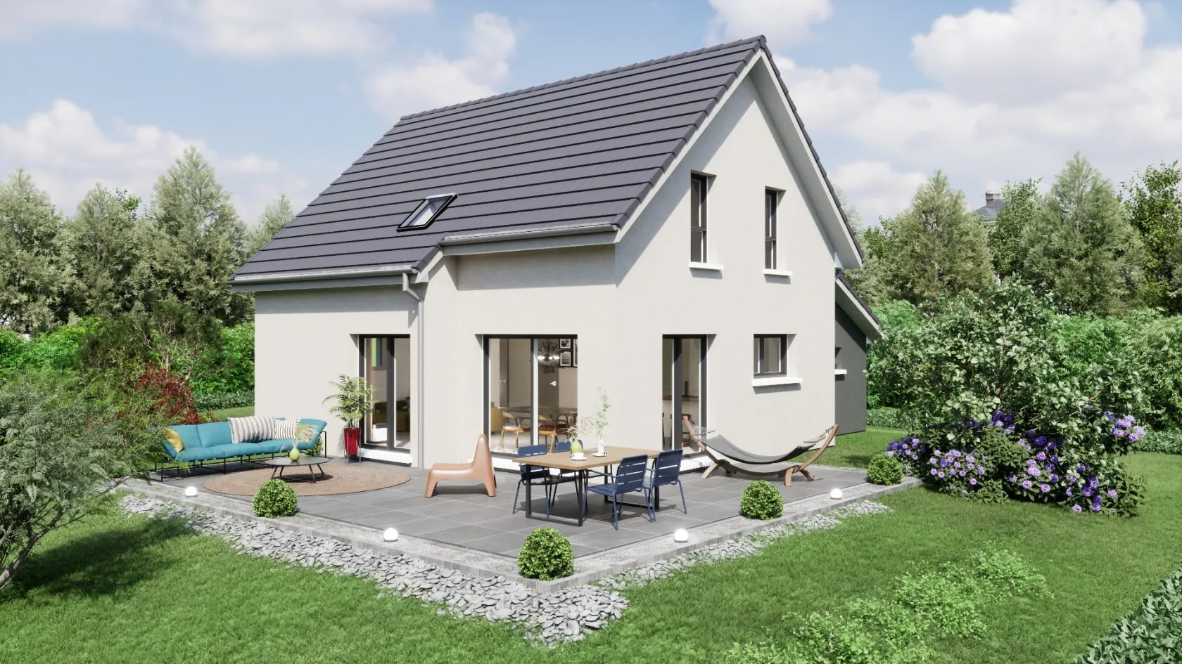Maison neuve 106 m² à Abbévillers (25310)