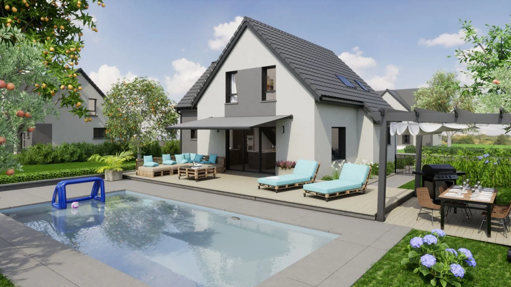 Maison neuve 112 m² à Erstein (67150)