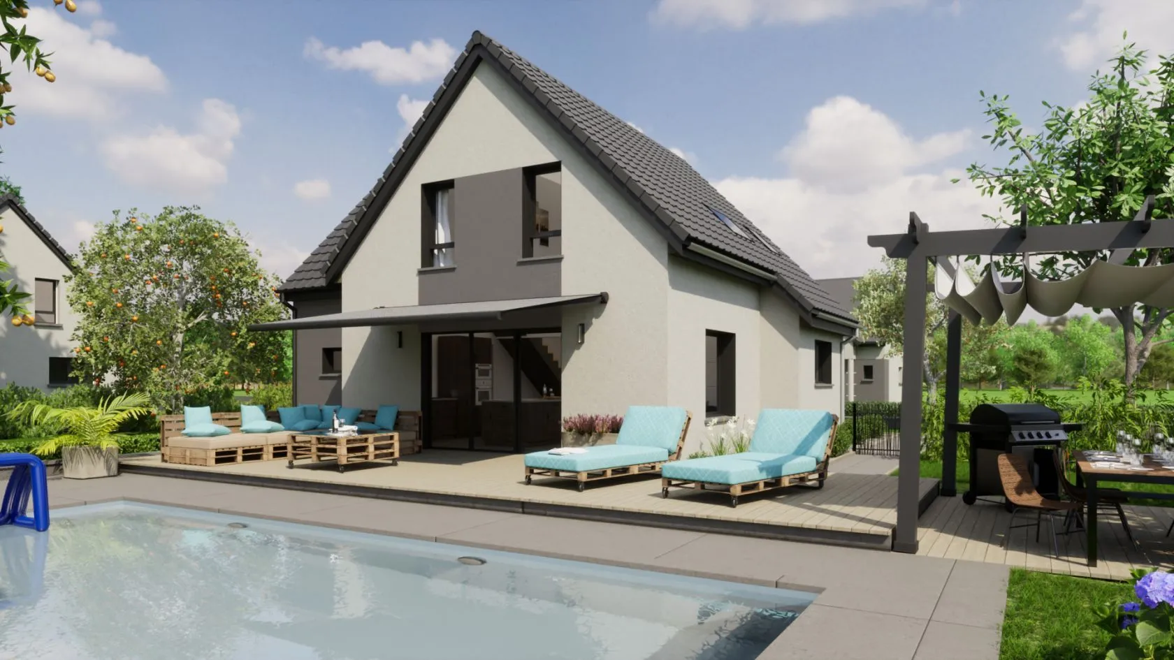 Maison neuve 112 m² à Erstein (67150)